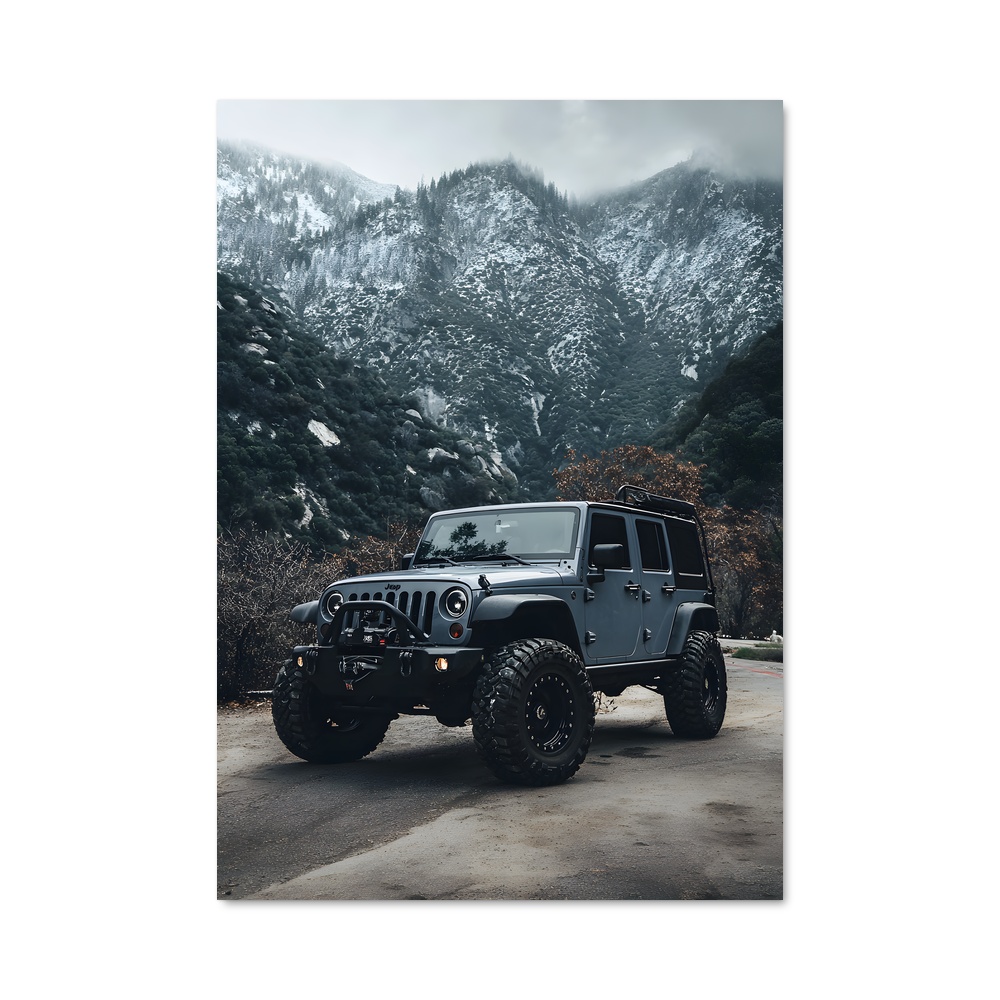 Poster Aventure Montana
